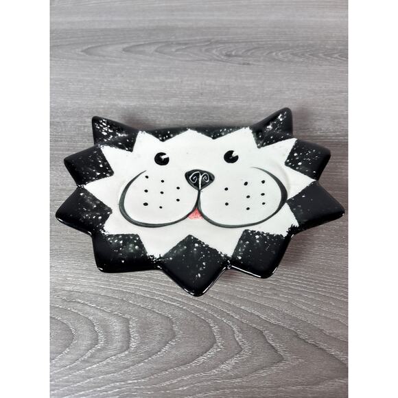 Alexander Ceramics Other - Vintage Hand Made Alexander Ceramics Cat Whimsical Trinket Soap‎ Dish Spoon Rest